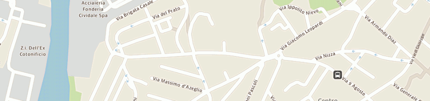 Mappa della impresa gonnelli fabio a GORIZIA