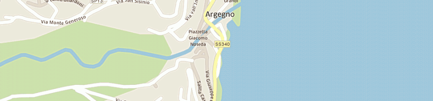 Mappa della impresa la boutique del bimbo a ARGEGNO