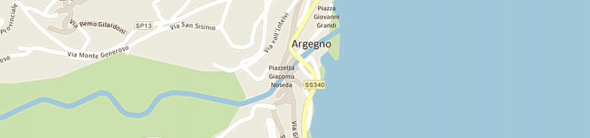 Mappa della impresa bar pizzeria lido snc a ARGEGNO