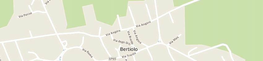 Mappa della impresa informatica bertiolese snc di malisani agostino e cerlinizza diego a BERTIOLO