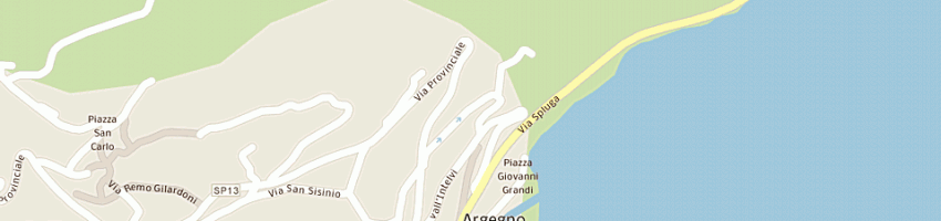 Mappa della impresa municipio a ARGEGNO
