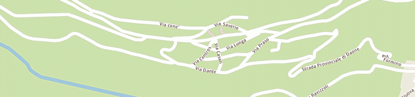 Mappa della impresa albergo centro a DAONE