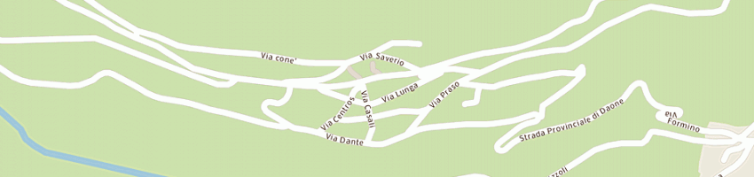 Mappa della impresa pg di pellizzari giorgio a DAONE