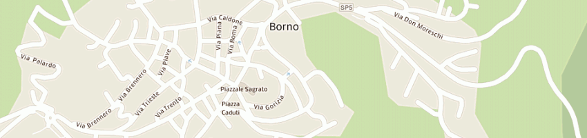 Mappa della impresa distributore ip di domenighini mirko a BORNO