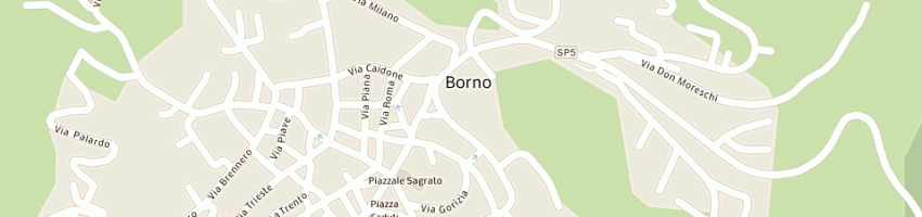 Mappa della impresa albergo belvedere a BORNO
