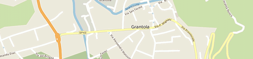 Mappa della impresa sinesplast srl a GRANTOLA