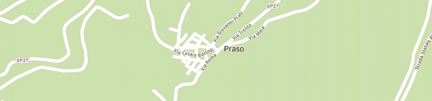 Mappa della impresa municipio a PRASO