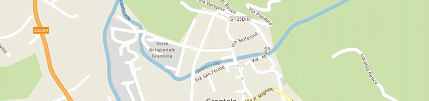 Mappa della impresa municipio a GRANTOLA