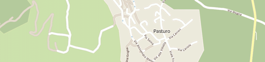 Mappa della impresa municipio di pasturo a PASTURO