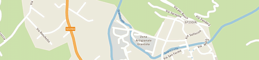 Mappa della impresa sas santagostini attrezzature speciali di santagostini luca a GRANTOLA