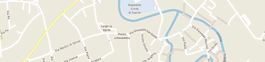 Mappa della impresa vicenzotti nello a SACILE