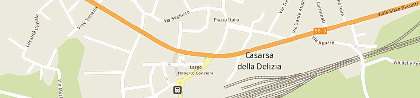 Mappa della impresa bar ai tortiglioni a CASARSA DELLA DELIZIA