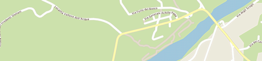 Mappa della impresa stazione forestale a GORIZIA