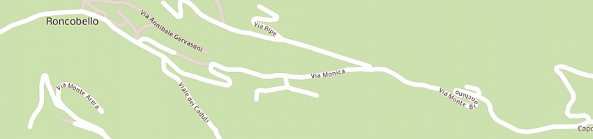 Mappa della impresa municipio a RONCOBELLO