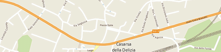 Mappa della impresa latorre gianfranco a CASARSA DELLA DELIZIA