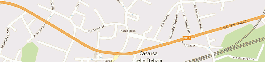 Mappa della impresa pisani raffaele a CASARSA DELLA DELIZIA