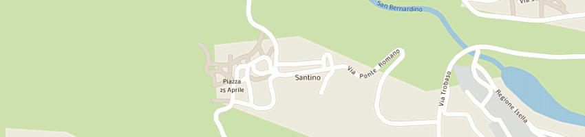 Mappa della impresa danini fernando a SAN BERNARDINO VERBANO