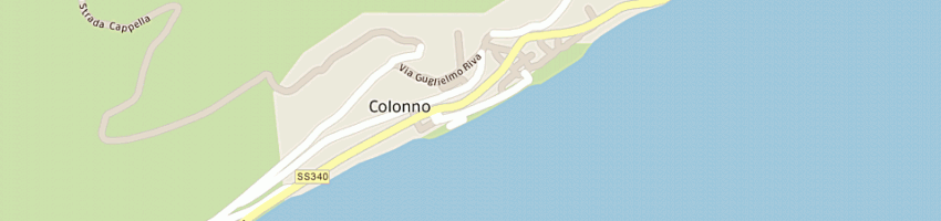 Mappa della impresa municipio di colonno a COLONNO