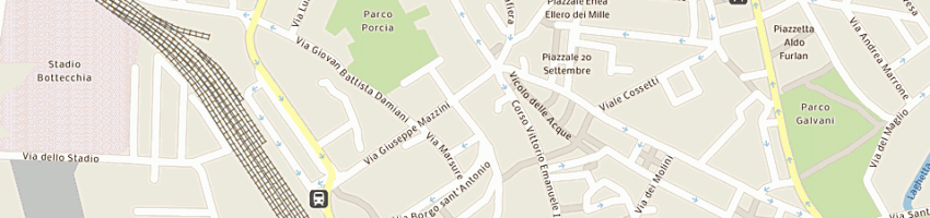 Mappa della impresa studio associato milanesi - ballaman a PORDENONE