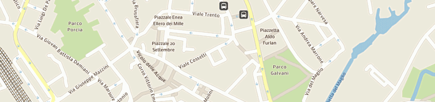 Mappa della impresa pn bar e caffe' di trevisanuto alberto a PORDENONE