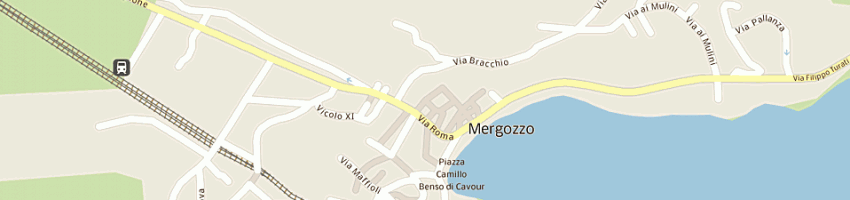 Mappa della impresa gasparini maurizio a MERGOZZO