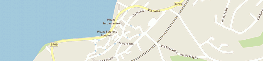 Mappa della impresa ristorante montesole di saredi gianpiero e c - snc a PORTO VALTRAVAGLIA