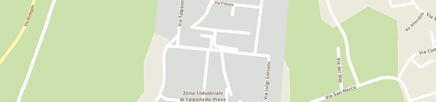 Mappa della impresa z h e t di fontanel sandro a PORCIA