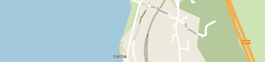 Mappa della impresa aurelia srl a LIERNA