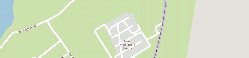 Mappa della impresa manfreda flli snc impresa edile artigiana a GORIZIA