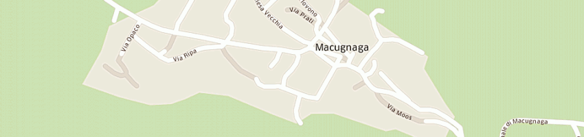 Mappa della impresa albergo edelweiss vola ines a MACUGNAGA