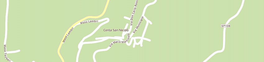 Mappa della impresa municipio a CENTA SAN NICOLO 