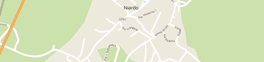 Mappa della impresa putelli autoit srl a NIARDO