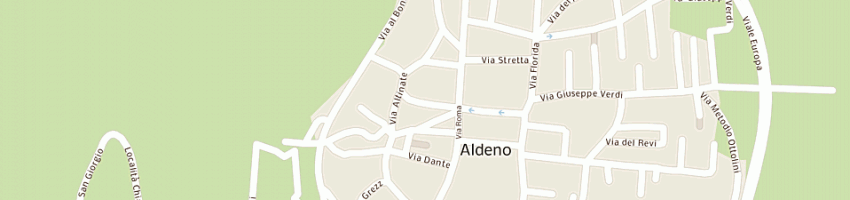 Mappa della impresa municipio a ALDENO
