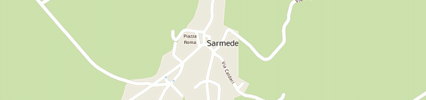 Mappa della impresa dal cin sandro a SARMEDE