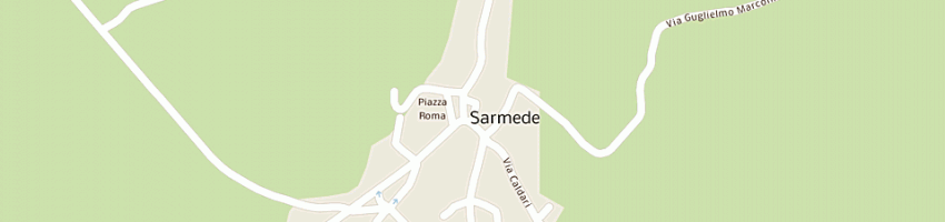 Mappa della impresa pizzol ivo a SARMEDE