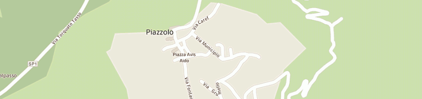 Mappa della impresa municipio a PIAZZOLO