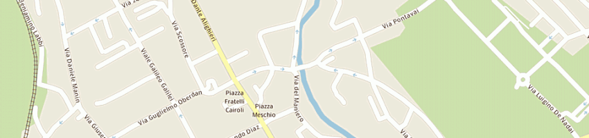 Mappa della impresa autofficina della libera domenico e c (snc) a VITTORIO VENETO
