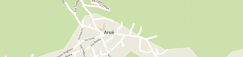 Mappa della impresa dall'agnol impianti srl a ARSIE 