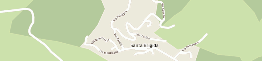 Mappa della impresa municipio a SANTA BRIGIDA