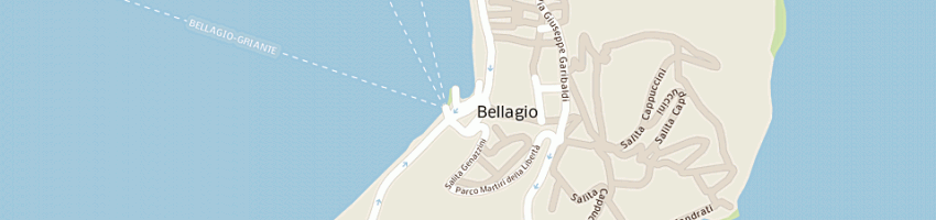 Mappa della impresa hotel du lac srl a BELLAGIO