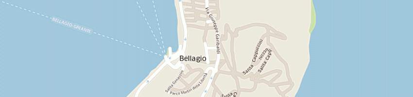 Mappa della impresa gilardoni michele a BELLAGIO
