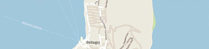 Mappa della impresa la cantina sas di sabrina santoru a BELLAGIO
