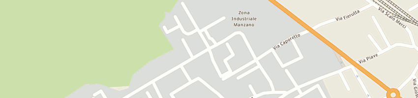 Mappa della impresa uniforma srl a MANZANO