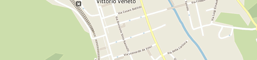 Mappa della impresa d'arsie' agostino e c - snc a VITTORIO VENETO