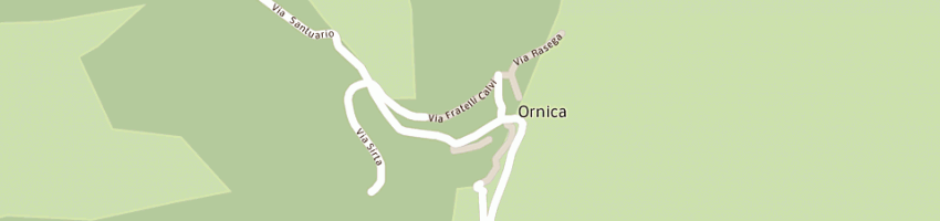 Mappa della impresa municipio di ornica a ORNICA