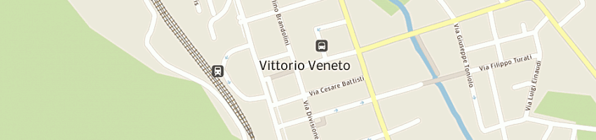 Mappa della impresa bar gelateria unione da gianni a VITTORIO VENETO