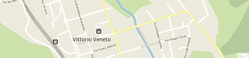 Mappa della impresa yo-yo video di possamai corrado e c (snc) a VITTORIO VENETO