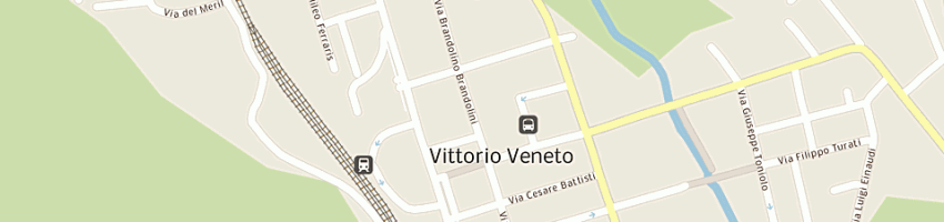 Mappa della impresa servizi ambientali veneto nord orientale scrl a VITTORIO VENETO