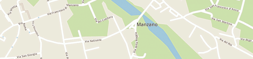 Mappa della impresa olomed srl a MANZANO