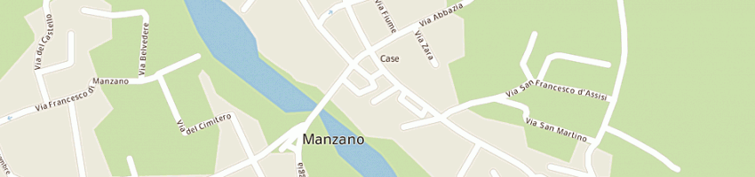 Mappa della impresa ennio bernardis a MANZANO
